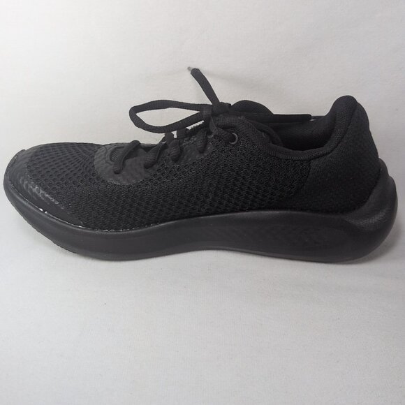 Under Armor Boy's Charged Pursuit 3 4Y Road Running Shoe Black 002 Youth - Picture 15 of 16